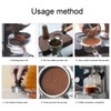 51mm Stainless Steel Coffee Tamper Flat Base Coffee Fine Powder
