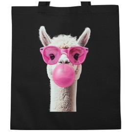 Shirtracer - Cotton Bag - Llama - Bags - Cool Alpaca Gift Alpacas I, 2 Black, Unit size