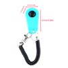 Cat Training Clicker, Portable Pet Training Clicker Stainless Steel Hook