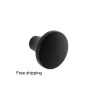 Sumner Street Home Hardware Lancaster Cabinet Knob Matte Black Round