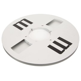 1/4 10 Inch Empty Tape Spool, Aluminium Alloy, Rewind Spool to Spool, Small Stroke, Universal Open Spool, Sound Tape, Empty Spool for Nab