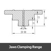 BMWOOD CK-4.5"-SJ Step Jaws for 4.5" Series Chuck for Woodturning