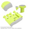 Finger Strengthener Exerciser Adjustable Tension Plastic Trainer for Musician GuitaristGreen