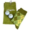 Longridge Golfers Towel and Sock Gift Set - Multi-Colour