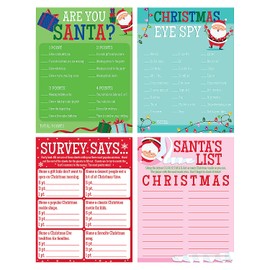 Fun Express Christmas Family Game Assortment - Toys - 96 Pieces