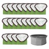 20 Pack 107666 Micro Filter Bags Replacement For ProTeam GoFit