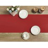 ZeeMart Basic Linen Style Table Runner, 14 x 90 Inch