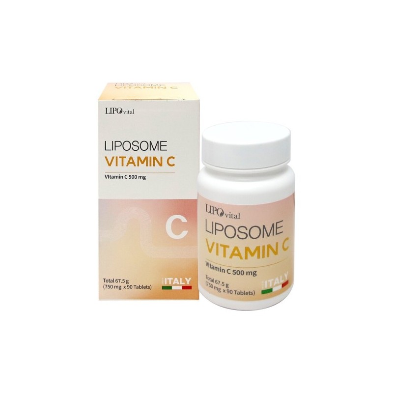 Liposomal Vitamin C Lipozm Lipomal Lipo Vitamin C High-Concentration Tablets,