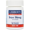 Lamberts Iron 14mg (As Citrate) 100 Tablets