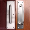 Tiberham Sliding Door Handle, Heavy Duty Stainless Steel Pull Push