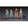 Hasegawa WM03 1/35 Construction Machine Series Construction Workers Set A