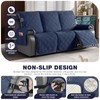 TAOCOCO 100% Waterproof Recliner Sofa Covers 3 Seater, Split Couch