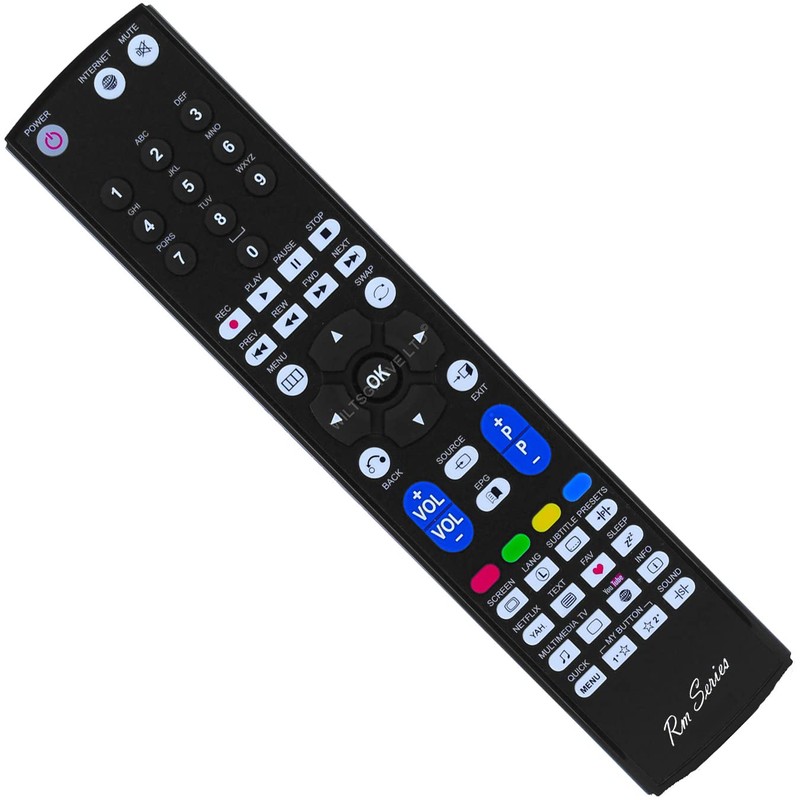 RM Series Remote Control Compatible with SANDSTROM EN31604S S40LDIB10 S46LDIB10