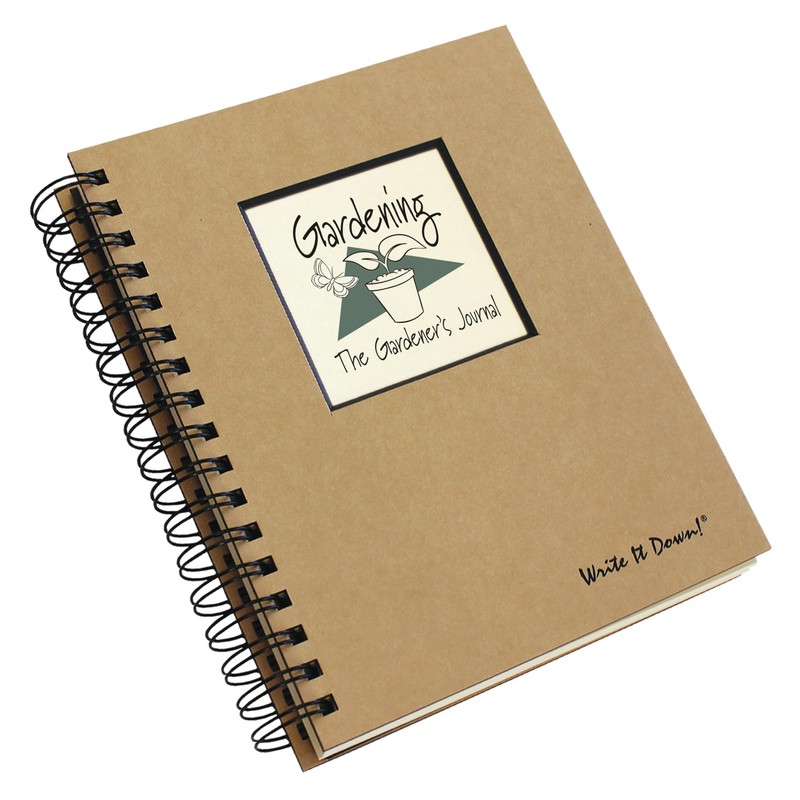 Write it Down series by Journals Unlimited, Guided Journal, Gardening,
