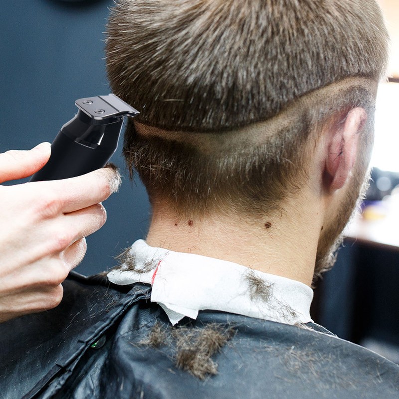 Hair Clipper LCD Display USB Charging Portable Powerful Motor Low