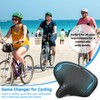 CDYWD Oversized Bike Seat for Men & Women Comfort, Extra