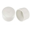 sourcing map 50mm PVC Pipe Cap Fitting, Slip Socket External