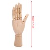 Wood Mannequin Hand Flexible Joints Fingers Drawing Mannequin Hand for