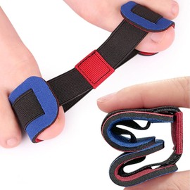 4 PCS Toe Spacers for Bunion Correction, Hallux Valgus Corrector, Foot Bunion Corrector, Toe Resistance Bands, Toe Separators Toe Bands for Women for Correct Alignment & Ease (Style 1, One Size)