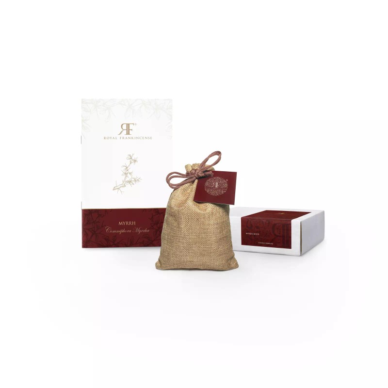 Royal Frankincense Organic Myrrh Resin from Oman (Commiphora Myrrha) (1/2