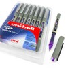 uni-ball Eye UB-157 0.7mm Rollerball Pen - Purple Ink (Pack