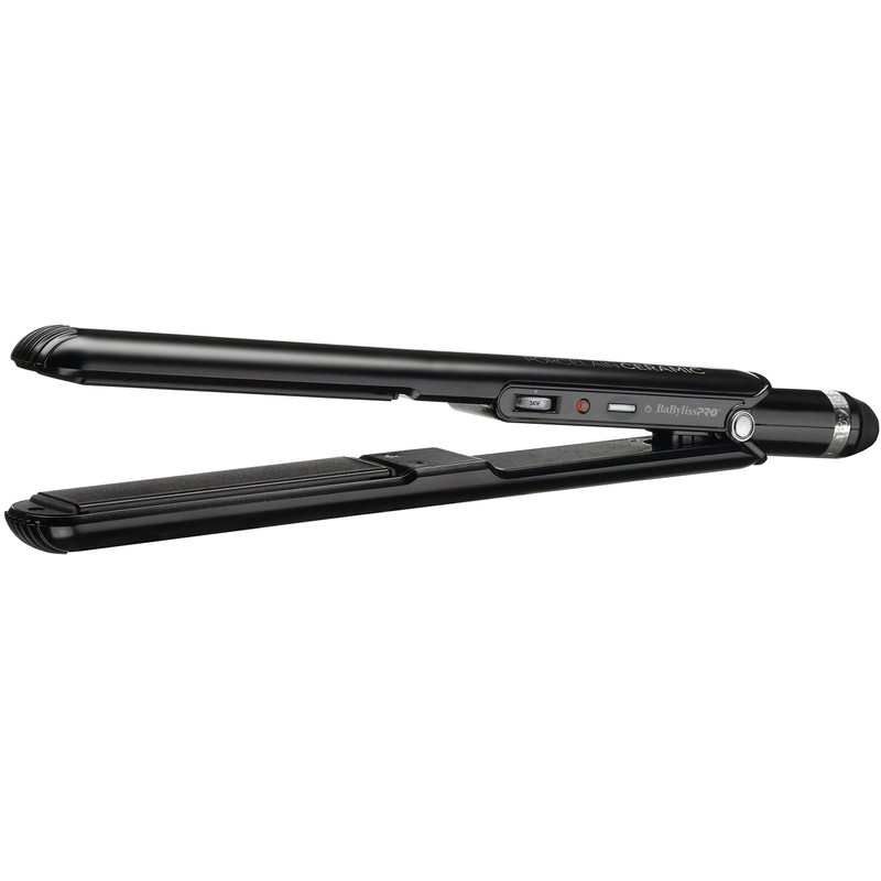 BaBylissPRO Porcelain Ceramic 1" Flat Iron and 1 1/4" Spring