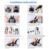 SUNWEN Aquarium External Ultra-Quiet Canister Filter, Fish Tank Water Circulation