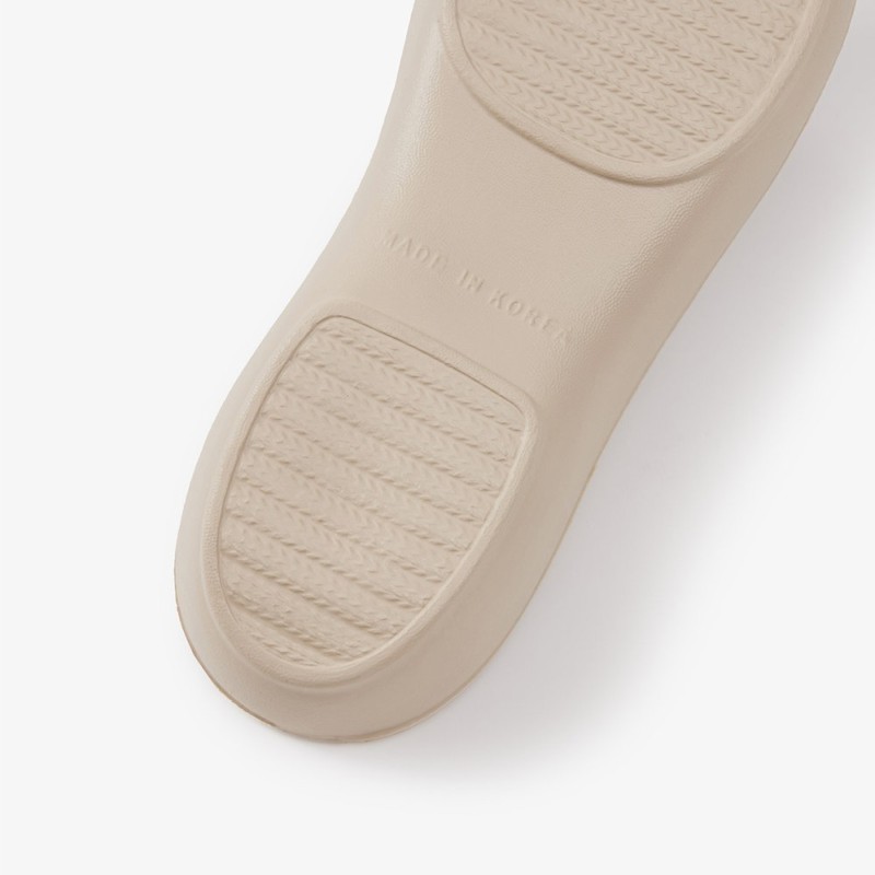 JAJU [JAJU] Euro Bathroom Slippers 230-245mm Beige
