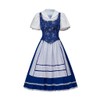 Belle Blue Maid - Disfraz de princesa Belle Village para