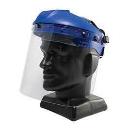 PIP 251-01-5201 Polycarbonate Safety Visor Face Shield, Universal Fit, Large