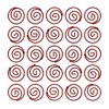 JAM PAPER - Clips circulares para papel (50 unidades), color