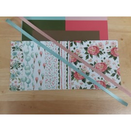 Stampin' Up! Stampin Up! BIRTHDAY BOUQUET 6 x 6 Designer Paper Card Kit RARE