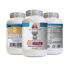 cat Eye Supplement - Eye Health Solution for Cats - Best Vision - Helps Dry Itchy Eyes - Advanced Formula - cat Minerals - 60 Tablets (1 Bottle)