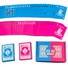 Blue Pink Deck Bicycle Playing Cards Poker Size Twin Pack