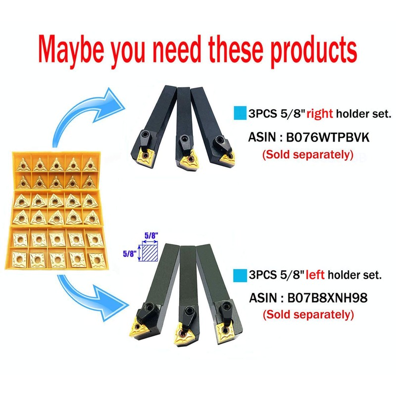 30PCS CNMG 431 + WNMG 431 + TNMG 331 CNC