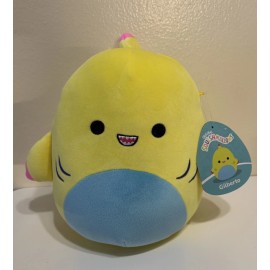 Kellytoy Squishmallows Sea life 8” Gilberto Yellow Shark Kellytoy NWT
