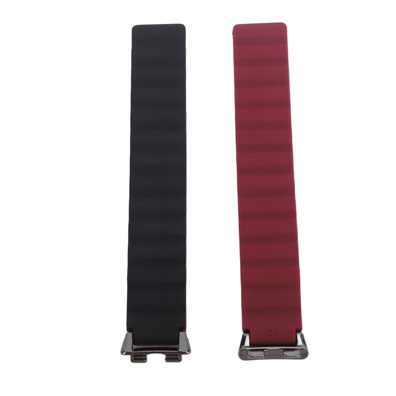 Silicone Magnetic Watch Band Adjustable Quick Release Flexible Sweatproof Comfortable