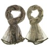 PATIKIL 71"x35" Camouflage Veil Scarf, 2Pcs Camo Netting Veil Camo