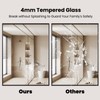 LOAAO Black Bathroom Mirror 20"X28" for Wall, Rectangle Bathroom Vanity