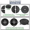 NOAMOO 20 Inch Plant Caddy with Wheels Outdoor Indoor, Extra