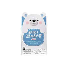 DeSimone Bear Chewable Plus Infant Lactobacillus, 60 tablets, 1 unit / 드시모네 곰돌이 츄어블 플러스 유아유산균, 60정, 1개