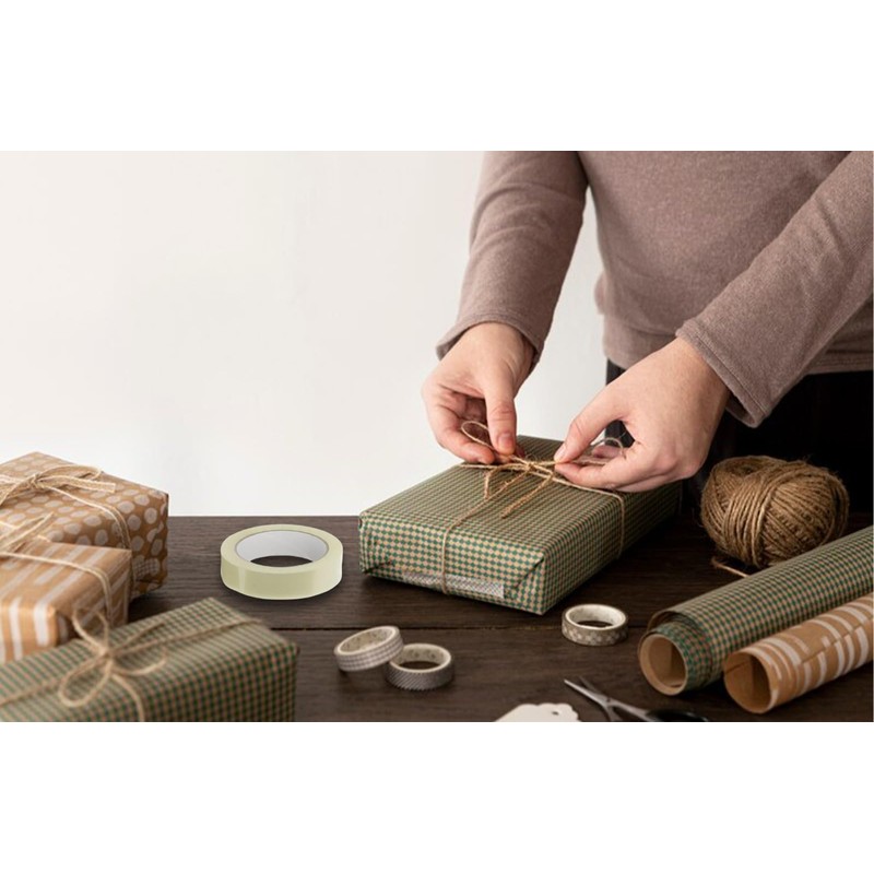 4 Packs Transparent Packing Tape 24mm x 66m – Extra