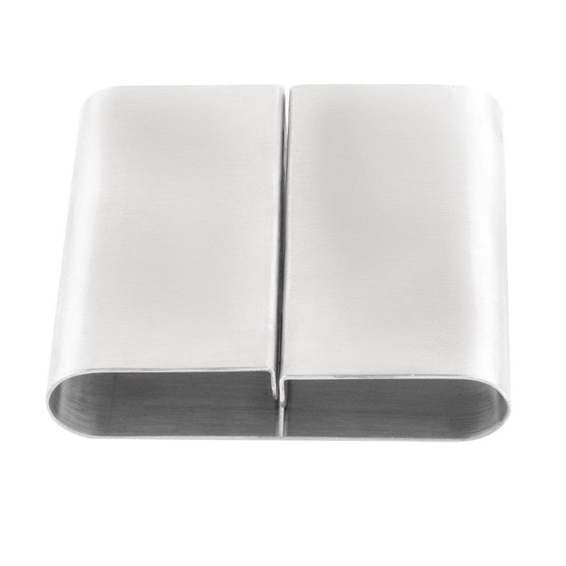 Olympia Menu Card Holder with Rounded Design Made of Stainless