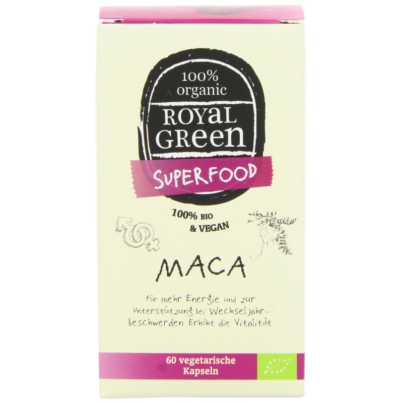 Royal Green Maca - Pack of 60 Capsules