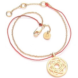 Daisy London Women's BRCHK5002 Sacral Chakra Nuit Bracelet 20 cm Silver Plated Bracelet