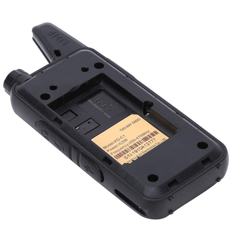 5W Two Way Walkie Talkie Handheld Rechargeable Civilian Radio Walkie