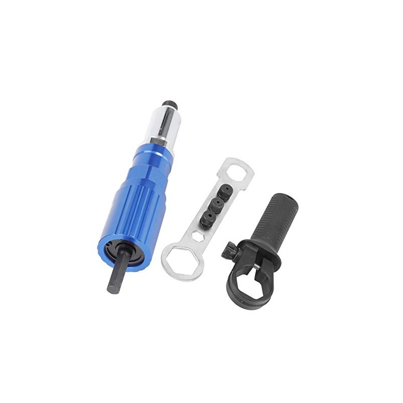 Qiilu Accesorio para Taladro Remachador, Adaptador de Conector de Conversión
