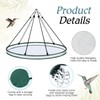 FoldTier 1 Piece Universal Wild Bird Seed Catcher Hanging Hoop