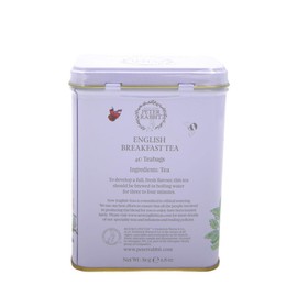 New English Teas Peter Rabbit Tea Caddy with 40 Earl Grey Teabags - Beatrix Potter