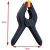4 Pcs 3" 7.6cm Plastic Spring Clamps Extra Strength and